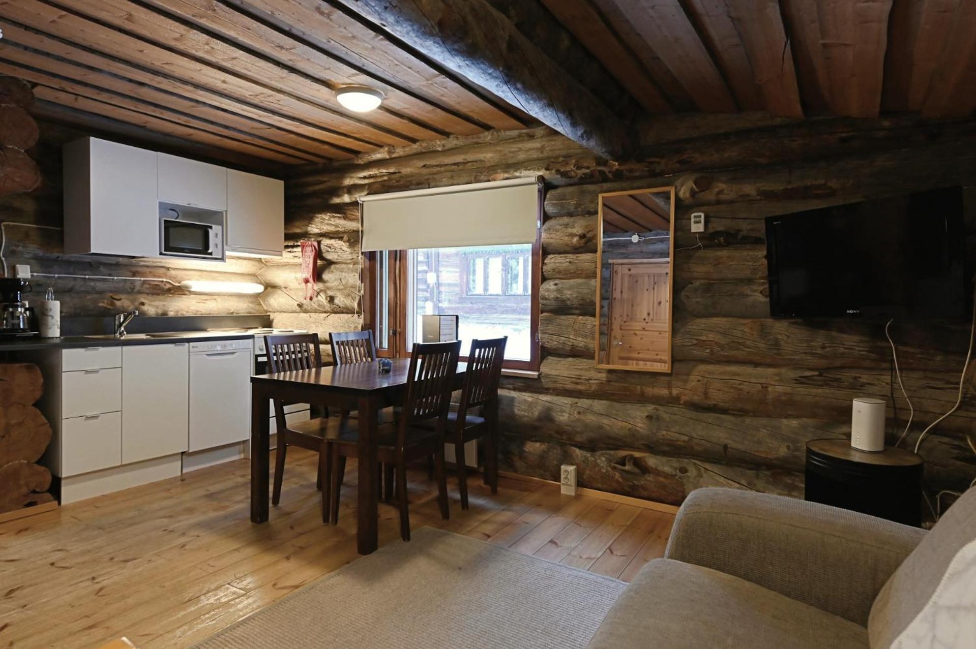 Classic Log Cabin Ski-In Ski-Out Levi Kültér fotó
