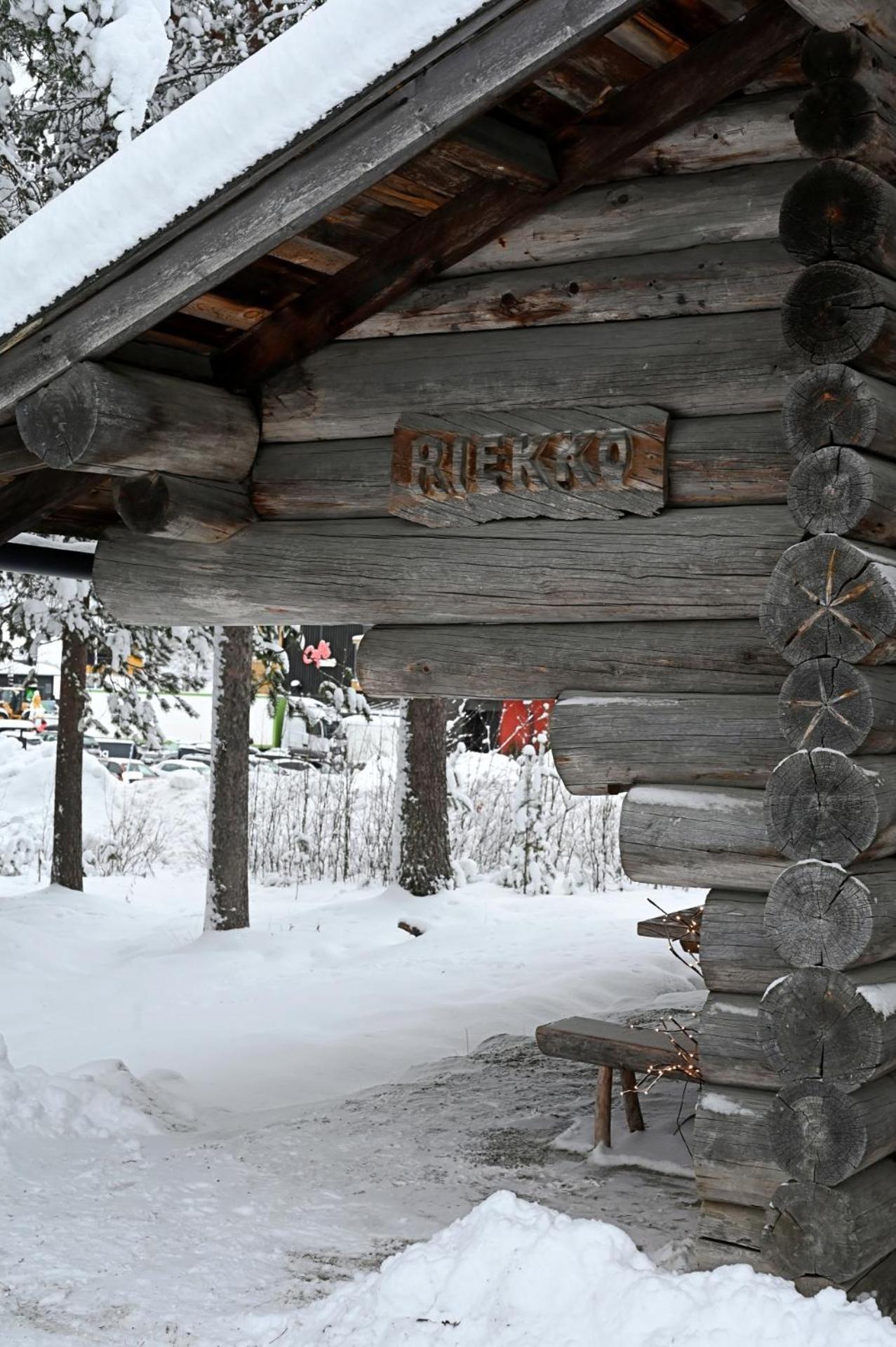 Classic Log Cabin Ski-In Ski-Out Levi Kültér fotó