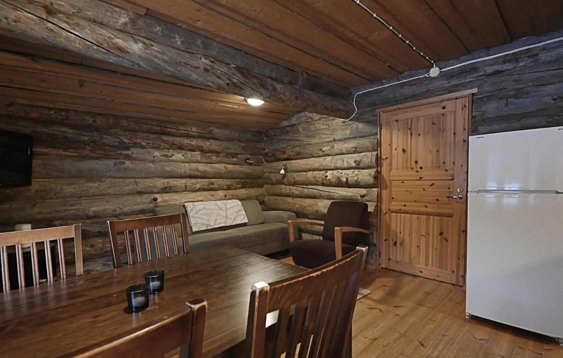 Classic Log Cabin Ski-In Ski-Out Levi Szoba fotó